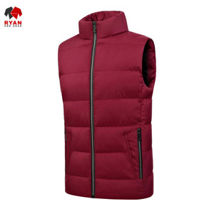 Gilet matelassé pour homme de qualité supérieure avec design personnalisé, tissu confortable et respirant avec logo personnalisé - Product Image 3