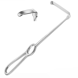 Retractor Kocher-Langenbeck Premium de Acero Inoxidable, Instrumentos Quirúrgicos Manuales para Cirugía General y Ortopedia, Certificado CE ISO - Product Image 2