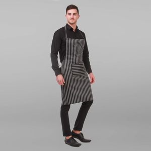 Delantal Impermeable con Diseño a Cuadros, con Bolsillo y Correa para el Cuello, para Hombres y Mujeres, para Hotel, Cafetería, Catering, Cocina, Juego de 4 Delantales de Chef - Product Image 5