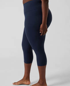 High Waist Gym Workout Sport Wholesale Custom Seamed <b>Leggings</b> Factory Spandex / Nylon <b>Leggings</b> <b>Pockets</b> Slim Fit Printed Pants - Product Image 1