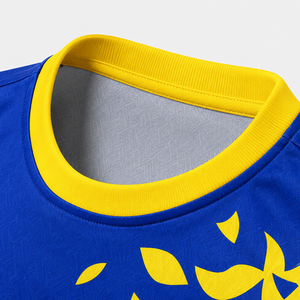 Custom Men's Soccer Jersey 100% Polyester Breathable O-Neck Short Sleeve Summer <b>Football</b> Uniform Digital <b>Printing</b> Quick - Product Image 4