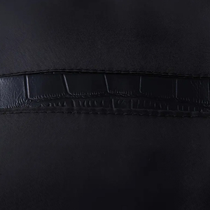 Nouvelle Tendance 2026 : Cuir Noir de Qualité Supérieure, Léger, Écologique, Coupe-Vent, avec Fermeture Éclair, Conception Personnalisée, Service OEM ODM - Product Image 6