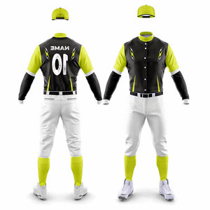Practice Wear <b>Baseball</b> Uniform Factory Sale Teamwear Uniform Custom Logo Printed Letters Softball & <b>Baseball</b> Uniform Kits - Product Image 4