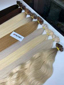 Extensiones de Cabello Genius Weft de Alta Calidad a Precio de Mayoreo, 100g, 28 Pulgadas, Cabello Humano Virgen, Colores Rubios, Liso Natural - Product Image 1
