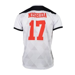Camiseta Deportiva de Voleibol para Hombre, Blanca y Negra, con Impresión Personalizada a Precio de Fábrica, 100% Poliéster, de Secado Rápido - Product Image 2