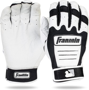 High Quality Softball Baseball Batting Gloves 100% Polyester <b>Hook</b> Loop Closure Left-Handed Breathable - Product Image 3