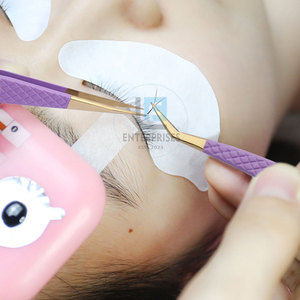 <b>Cheap</b> Price Stainless Steel Eyelash <b>Extensions</b> Tweezers High Quality Reusable Durable Customized Design OEM Service - Product Image 6