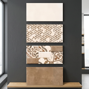 Azulejos de Cerámica para Pared de Cocina, Diseño Brillante, Precio de Fábrica, 12x24, Patrón Floral, Azulejos de Porcelana Esmaltados Digitalmente, 30x60cm, Precio Económico - Product Image 3