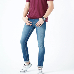 Pantalon en Denim extensible pour hommes, série Elite, haute flexibilité, coupe confortable, haute performance, respirant, séchage rapide - Product Image 3