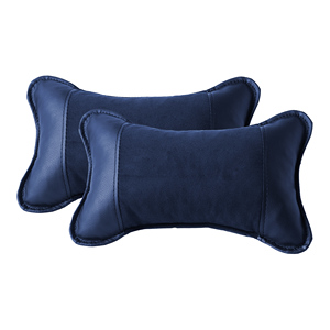 OEM Compact Travel Size 27x20cm Ice Silk Leather Car Neck <b>Pillow</b> Ergonomic Neck Support Breathable Comfort Seat Cushions <b>Pillow</b> - Product Image 1