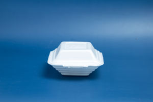Offre spéciale à bas prix : Assiette/plateau/conteneur/boîte alimentaire jetable en mousse PS 9x9x3 pouces avec couvercle pour plats à emporter, vente en gros au Vietnam - Product Image 2