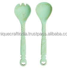 Cuillère en acrylique de qualité supérieure avec nouveau modèle de cuillère décorative à poignée ronde en forme de boule - Product Image 2