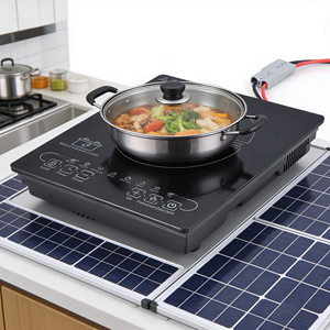 <span class=keywords><strong>Estufa</strong></span> de Inducción <span class=keywords><strong>Solar</strong></span> de 24V/48V CC, Funciona con Batería, Nuevo Diseño para Uso en Interiores/Exteriores, Inspirada en Hoteles, Autos y Autocaravanas en EE. UU. - Product Image 2