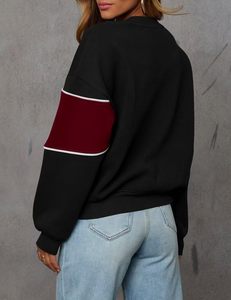 Sudaderas Extra Grandes de Corte Holgado para Mujer, Estilo Urbano, con Estampado Personalizado, de Algodón para Invierno, Antiarrugas y Transpirables - Product Image 6