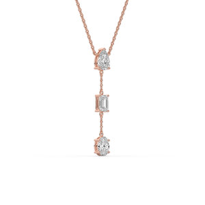 LUXESHINE 1.50 CARAT Lab Grown Diamond E Color Oval Brilliant Cut 14K <b>Solid</b> <b>Gold</b> IGI Certified Engagement <b>Pendant</b> Lightweight - Product Image 6