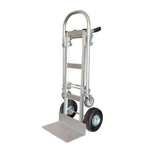 Best Price Supplier Heavy Duty Hand Truck <b>Trolley</b> Dolly Silver Aluminium Portable Folding <b>Trolley</b> Home Office Travel Vietnam - Product Image 4
