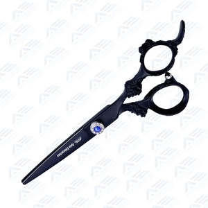 Nouvelle Série de Ciseaux de Coiffure Professionnels de 6 Pouces à Motif Vert pour la Coupe de Cheveux - Product Image 3