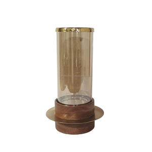Bougeoir en fer artisanal de luxe avec finition mate pour la maison et le patio Décorations de Noël Forme ronde - Product Image 2