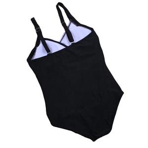 Nouveauté, dernier design, maillots de bain pour femmes de haute qualité, 1 pièce, logo sur le devant, 100% polyester et élasthanne, respirant, fabriqué au Pakistan - Product Image 2