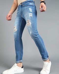 Jeans en denim foncé respirant pour homme, style japonais, coupe droite, hip-hop, nouvelle arrivée, meilleure vente, vente en gros - Product Image 3