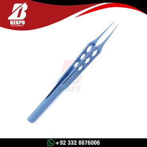 Pinzas de Sutura Oftálmicas McPherson Micro de Acero Inoxidable, Instrumentos Quirúrgicos con Certificación CE e ISO - Product Image 3