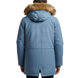 Parka à capuche pour homme, épaisse, isolée, coupe-vent, confortable, manteau d'hiver pour l'extérieur 2026 - Product Image 6