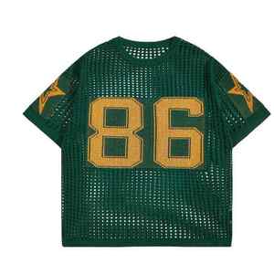 Camiseta de Diseño Moderno 2026, Manga Corta, Logotipo Personalizado, Malla Transparente, Camisetas de Malla a la Moda - Product Image 6