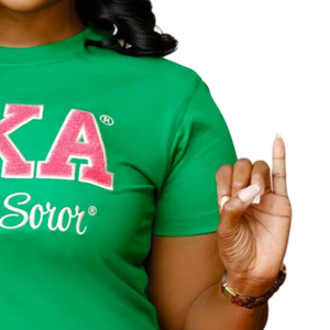 เสื้อยืดสีเขียวชมพู AKA สีเงิน ผ้าเชนิลล์ สำหรับผู้หญิง แขนสั้น คอกลม ลำลอง ผ้าฝ้าย พิมพ์ลายกราฟิก เสื้อยืดแฟชั่น สำหรับใส่ทุกวัน - Product Image 3