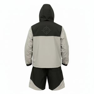 Conjuntos de Chaqueta y Pantalones Deportivos con Logotipo Personalizado, Conjuntos de Dos Piezas para Hombre, Traje Deportivo Cortavientos - Product Image 2