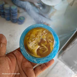 ที่รองแก้วทำจากเรซินสินค้ามาใหม่ถาดรองแก้วทำจากเรซินดีไซน์หรูหราสวยงามของตกแต่งโต๊ะในห้องครัว - Product Image 2