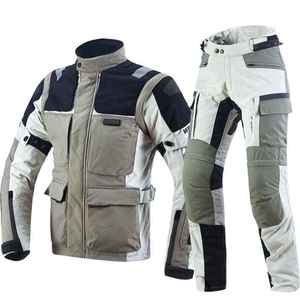 Men's Motorbike Suit Cordura Textile Waterproof Motorcycle Riding Jacket Trouser - Product Image 3