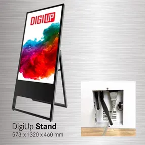 DIGIUP Supporto Interno da 43 Pollici Insegna Digitale per Clienti - Product Image 1