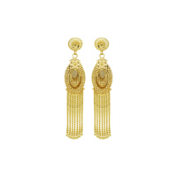 Ensemble de 5 pendentifs de mariée traditionnels éthiopiens, érythréens, africains, turcs, de Dubaï, plaqués or 14K, 18K, 24K, motif floral tendance, vente en gros