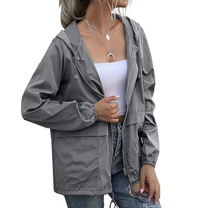 Women's Lightweight Hoodie Windbreaker <b>Jacket</b> Autumn Outdoor Sports Style Coaches Workwear <b>Jackets</b> for <b>Cycling</b> Running Windproof - Product Image 6