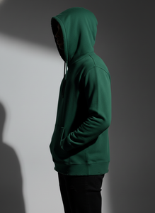 Sudadera con capucha de doble capa OEM Streetwear, estilo vintage, lavado ácido, dobladillo sin rematar, algodón, oversize, hip-hop, personalizada para hombre - Product Image 3