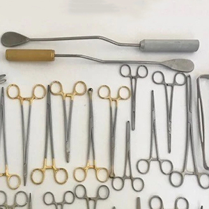 Ensemble d'instruments chirurgicaux pour opération mammaire, outils en acier inoxydable pour la reconstruction post-mastectomie et les interventions esthétiques mammaires - Product Image 3