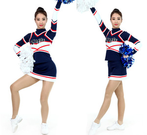 OEM Designed Adult Cheerleading Uniform Custom Logo Printed High Quality Breathable Comfortable Spandex/Polyester Training - Product Image 5