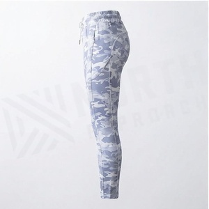 Pantalones de Yoga de Cintura Alta con Estampado de Camuflaje, Largos, con Cordón Ajustable, Transpirables, de Spandex y Poliéster, Ropa Deportiva para Mujer - Product Image 3