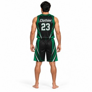 Pantalones Cortos de Baloncesto Transpirables, Ropa Deportiva para Entrenamientos de Equipo, Partidos, Torneos, Conjunto de Uniforme de Baloncesto Personalizado - Product Image 2