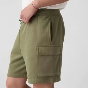 Shorts d'hiver cargo personnalisés, couleur unie, décontractés et confortables, pour hommes, disponibles dans toutes les couleurs - Product Image 6