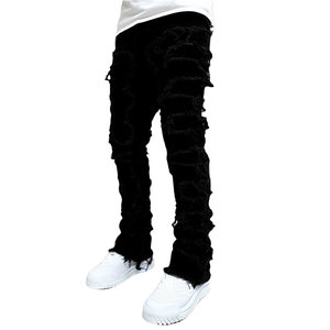 Pantalones Casuales Modernos de Moda, Tela Elástica, Corte Elegante, Personalizados, Transpirables, Ecológicos, para Uso Diario, Cómodos y Duraderos - Product Image 1