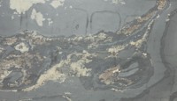 Plaque de placage en pierre translucide rustique d'automne, finition texturée chaude à diffusion de lumière pour murs intérieurs rétroéclairés et décoration de plafonds