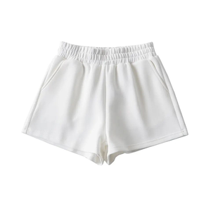 Shorts Bermuda pour Hommes en Coton 100% Écologique, Solides, Non-tissés, Taille Haute, avec Cordon de Serrage, Décontractés - Product Image 2