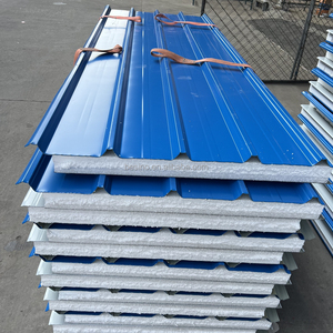 <span class=keywords><strong>Panneau</strong></span> sandwich de toiture en EPS moderne, ignifuge, <span class=keywords><strong>isolant</strong></span> thermique et écologique, fourni directement par le fabricant pour entrepôts - Product Image 5