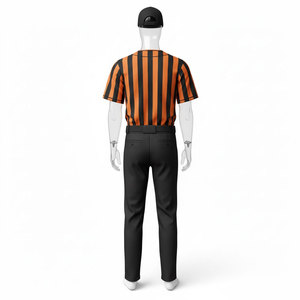 Vêtements de sport pour hommes, uniforme de baseball, appliqué, 100% polyester, anti-UV, évacuation de l'humidité, respirant, confortable, anti-plis, nouveau style - Product Image 2