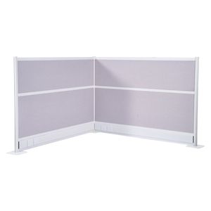 Confezione da 2 Divisori per Ufficio 183x122 cm, Pareti Divisorie Ignifughe in PET per Postazioni di Lavoro, Coperture per Prese Elettriche - Product Image 1