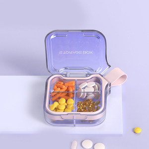 Pastillero Portátil JUXINDA con Compartimentos Individuales para 7 Días de la Semana. Pastillero Sellado de Gran Capacidad para 7 Días de la Semana. - Product Image 2