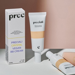 [Preciali] Crystal Organic Liquid <b>Foundation</b> Vegan Face Makeup Natural Glow Daily Hydration Blemish Balm - Product Image 1