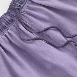 Shorts para Mujer Hechos a Medida, 100% Algodón, Tejido Premium Ecológico y Resistente, Ajuste Cómodo, Cierre con Cordón - Product Image 6