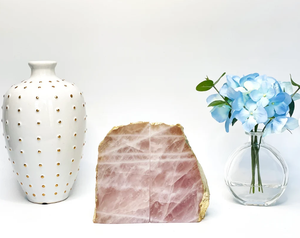 Serre-livres en pierre Quartz rose Serre-livres en cristal Serre-livres en pierre précieuse Agate naturelle Guérison Chakra Pierre Grossiste - Product Image 3